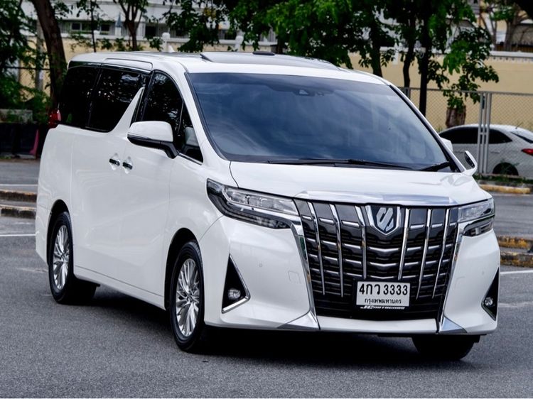 รถ Toyota Alphard 3.5 G F-Package สี ขาว