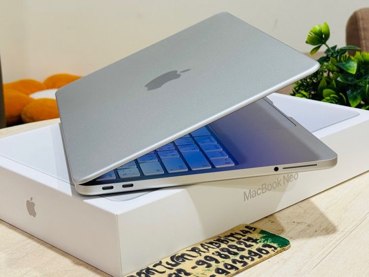 MacBook Neo 8GB 256GB สีเงิน สภาพมือ 1 แบต 100 ประกันยาวถึงปี 2027รอบชาร์จ 3ครั้ง รูปที่ 7