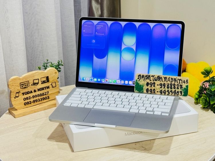 MacBook Neo 8GB 256GB สีเงิน สภาพมือ 1 แบต 100 ประกันยาวถึงปี 2027รอบชาร์จ 3ครั้ง รูปที่ 2