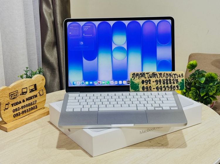 MacBook Neo 8GB 256GB สีเงิน สภาพมือ 1 แบต 100 ประกันยาวถึงปี 2027รอบชาร์จ 3ครั้ง