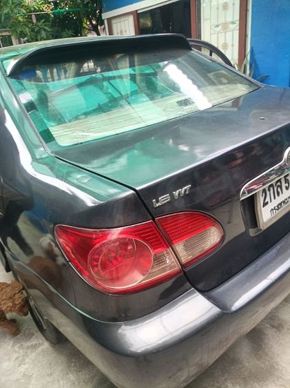 Toyota Altis 2004 1.6 E Sedan เบนซิน ไม่ติดแก๊ส เกียร์ธรรมดา เทา รูปที่ 4