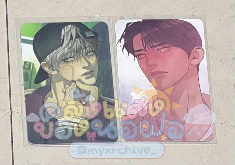 การ์ด BL Manhwa pearl boy