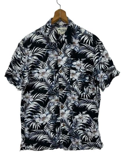 เสื้อเชิ้ตฮาวาย Rounhatt Hawaii shirt (Rayon) Size L รูปที่ 2