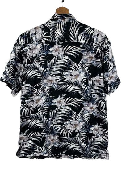 เสื้อเชิ้ตฮาวาย Rounhatt Hawaii shirt (Rayon) Size L รูปที่ 3
