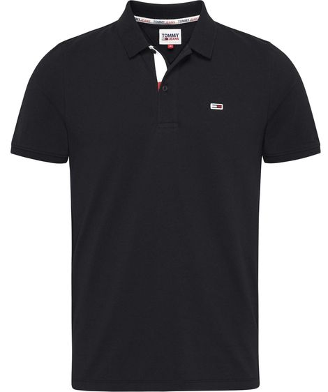 Tommy Hilfiger Jeans Slim Original Fine Pique Polo Shirt 