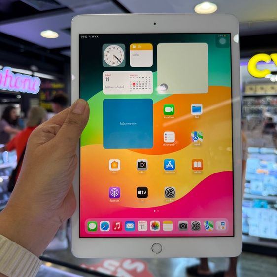 Apple 32 GB iPad Gen7 32GB WiFi จอ10.2นิ้ว สีขาว เครื่องศูนย์ โมเดลTH 🔥