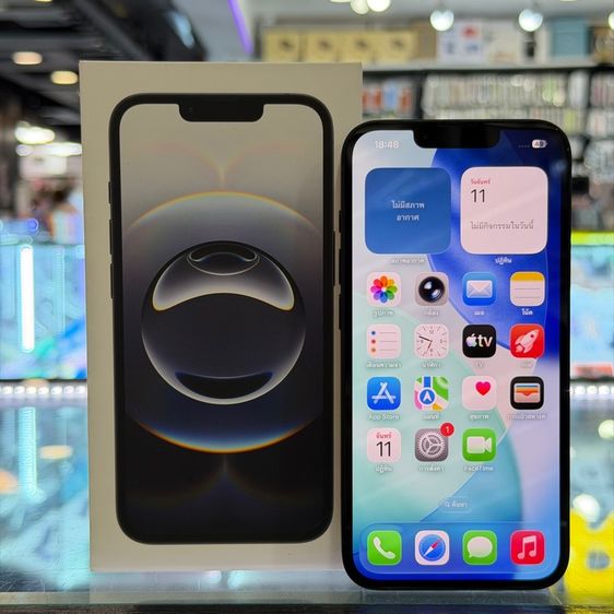 อื่นๆ 128 GB iPhone 16e 128GB สีดำ เครื่องศูนย์ สุขภาพแบต100 ครบยกกล่อง🩷🩷