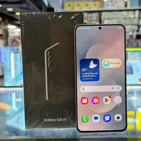 อื่นๆ 256 GB Samsung S25 FE 256GB สีขาว เครื่องศูนย์ สภาพสวยมากๆ จอ6.7นิ้ว แรม8รอม256 กล้อง50ล้าน(3ตัว) ประกันศูนย์ยาวๆ🔥