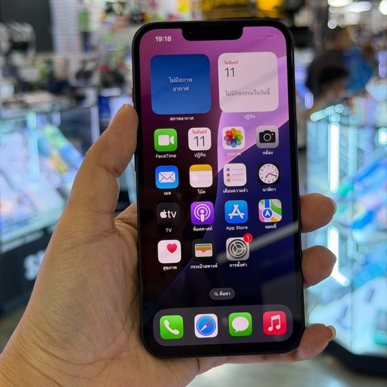 iPhone 16e 128GB สีดำ เครื่องศูนย์ สภาพสวยมากๆ สุขภาพแบต100(รอบชาร์จ11) ครบยกกล่อง🔥🔥 รูปที่ 2