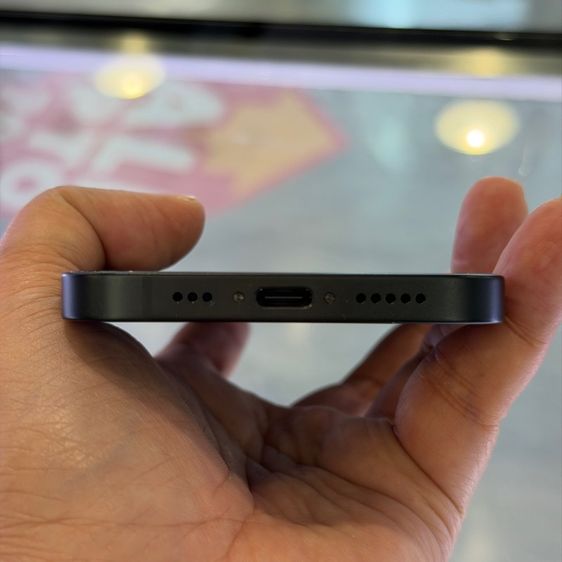 iPhone 16e 128GB สีดำ เครื่องศูนย์ สภาพสวยมากๆ จอขนแมวบางๆ สุขภาพแบต99 ครบยกกล่อง🔥🔥 รูปที่ 6