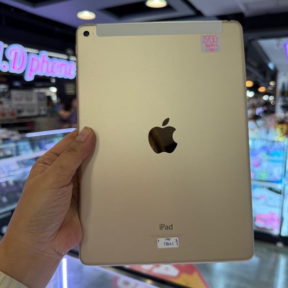 iPad Air2 128GB สีทอง ใส่ซิม(CellularและWiFi) เครื่องศูนย์ โมเดลTH สภาพสวยมาก🔥🔥 รูปที่ 2