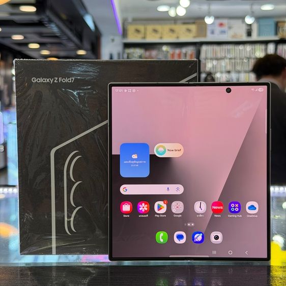 อื่นๆ 512 GB Samsung Z Fold7 512GB สีเงิน เครื่องศูนย์ สภาพสวยมากๆ จอ8.0นิ้ว แรม12รอม512 Snap8 Elite กล้อง200ล้าน(3ตัว) ประกันศูนย์ยาวๆ🔥🔥