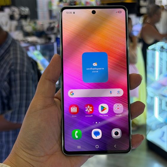Samsung A73 5G สีเขียว เครื่องศูนย์ สภาพสวยมาก จอ6.7นิ้ว แรม8รอม128 Snap778G กล้อง108ล้าน(4ตัว)🔥🔥