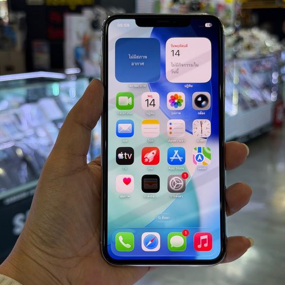 iPhone11 Pro Max 256GB สีขาว เครื่องศูนย์ โมเดลTH สภาพสวยมากๆ สุขภาพแบต91 🔥🔥