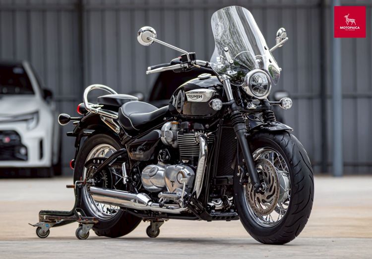 Bonneville Bobber Triumph SpeedMaster1200 ปี2018 มือเดียว วิ่งน้อย 3,000Km. ใหม่มาก