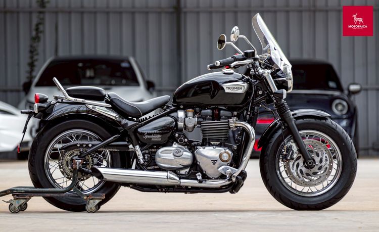 Triumph SpeedMaster1200 ปี2018 มือเดียว วิ่งน้อย 3,000Km. ใหม่มาก รูปที่ 2