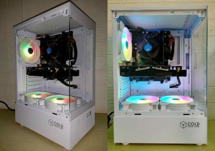 💥 Com ทำงานกราฟิก 3D ตัดต่อ เล่นเกมส์ 💥 CPU I3 10105F + RX 570 OC 4 GB + RAM 16 GB + SSD 250 GB 💥