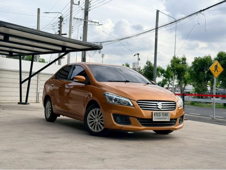 Suzuki Ciaz 2018 1.2 GLX Sedan เบนซิน ไม่ติดแก๊ส เกียร์อัตโนมัติ น้ำตาล