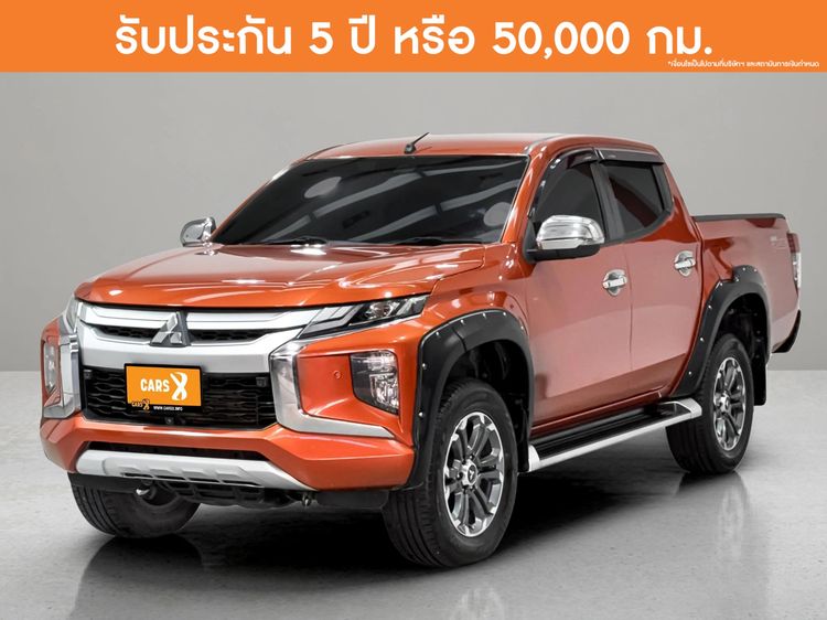 รถ Mitsubishi Triton 2.4 GT Premium Plus สี ส้ม