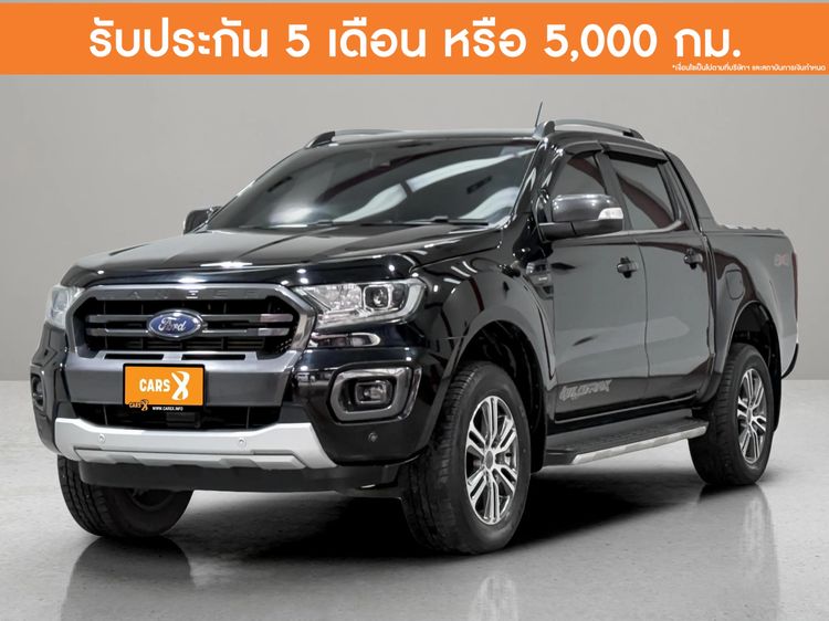 รถ Ford Ranger 2.0 Bi-Turbo Hi-Rider Wildtrak สี ดำ