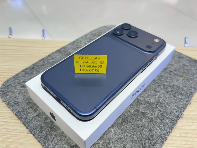 iPhone 17 Pro Max 256GB Batt99 ประกันศูนย์ไทย5เดือนกว่า ครบกล่อง รูปที่ 9