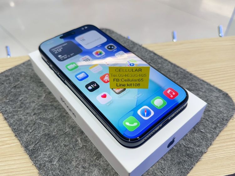 iPhone 17 Pro Max 256GB Batt99 ประกันศูนย์ไทย5เดือนกว่า ครบกล่อง รูปที่ 3