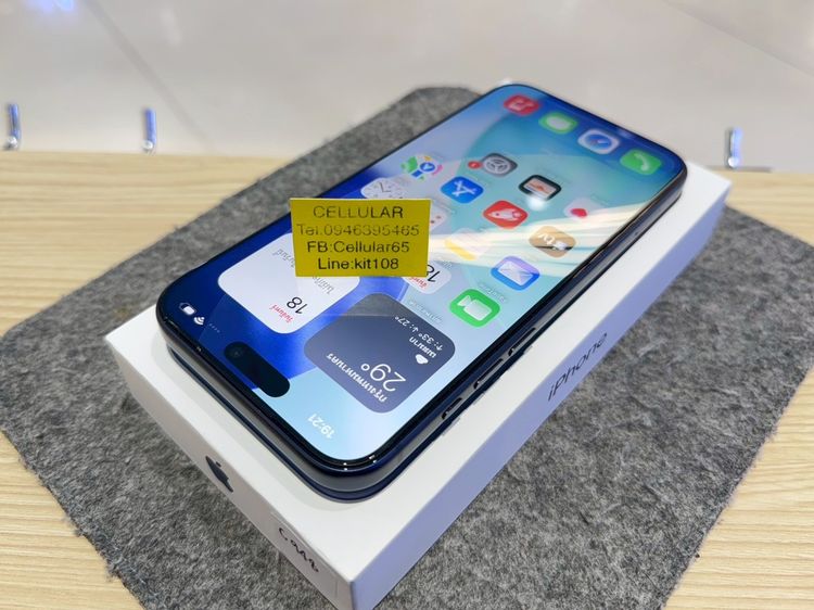 iPhone 17 Pro Max 256GB Batt99 ประกันศูนย์ไทย5เดือนกว่า ครบกล่อง รูปที่ 6