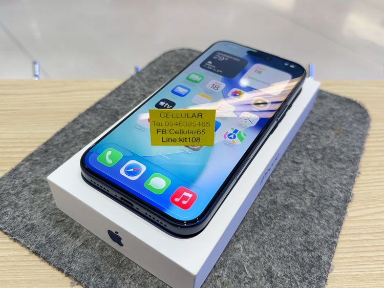 iPhone 17 Pro Max 256GB Batt99 ประกันศูนย์ไทย5เดือนกว่า ครบกล่อง รูปที่ 4