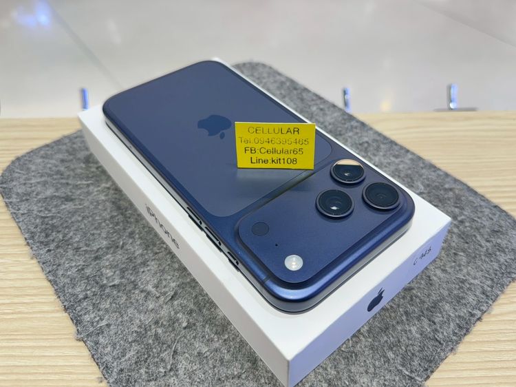 iPhone 17 Pro Max 256GB Batt99 ประกันศูนย์ไทย5เดือนกว่า ครบกล่อง รูปที่ 8
