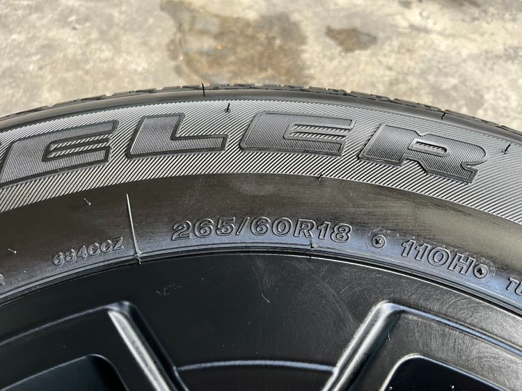 ✨ล้อแม็กป้ายแดง✨Toyota TRAVO รุ่นใหม่ล่าสุด ขอบ 18 พร้อมยางป้ายแดง 265-60-18 Bridgestone🚩ปี 26🚩 รูปที่ 8