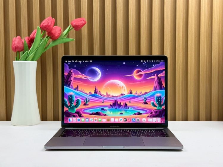 Apple Macbook Pro 13 Inch แมค โอเอส 16 กิกะไบต์ อื่นๆ ไม่ใช่ MacBook Pro (13.3-inch,2019 Four Thunderbolt 3 ports) i7 Ram16GB SSD512GB SpaceGray 