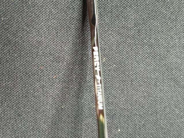 กรอบแว่นตา PERCY แท้ วัสดุ Titanium รุ่น B-90051 สีเงิน-ดำ ครึ่งกรอบ สภาพดี รูปที่ 5