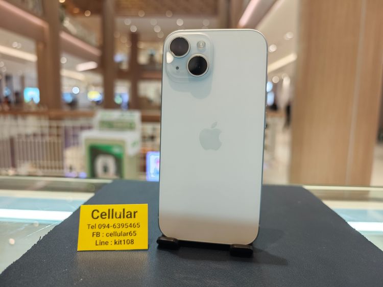 128 GB iPhone 15 128GB สีBlue สภาพสวยมาก เครื่องไทย 