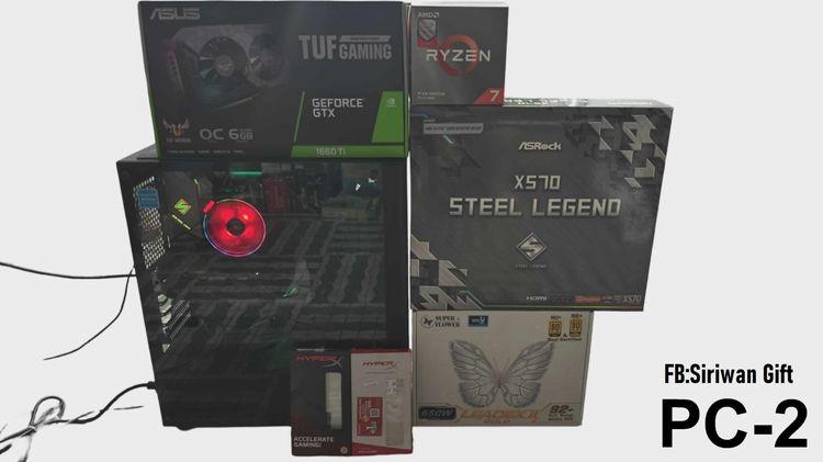 วินโดว์ ไม่ใช่ คอมประกอบมือสองสภาพดี Ryzen7 3700x