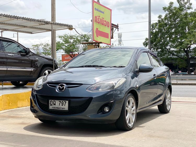 Mazda Mazda 2 2010 1.5 Elegance Maxx Sedan เบนซิน ไม่ติดแก๊ส เกียร์อัตโนมัติ เทา รูปที่ 4