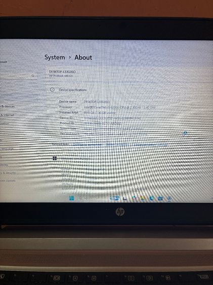 โน๊ตบุ๊ค HP PROBOOK 440 G3 I5 6200U RAM 8G SSD M.2 240 G จอ 14 นี้ว รูปที่ 3