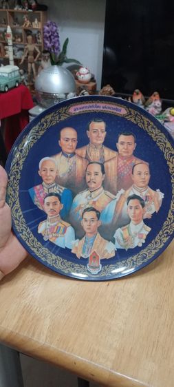จานที่ระลึกราชวงศ์ งานสะสมแท้ รูปร.9 โบราณ รูปที่ 12