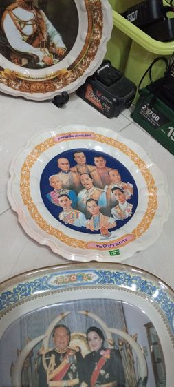 จานที่ระลึกราชวงศ์ งานสะสมแท้ รูปร.9 โบราณ