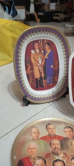 จานที่ระลึกราชวงศ์ งานสะสมแท้ รูปร.9 โบราณ รูปที่ 8