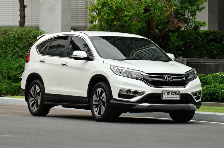 Honda CR-V 2017 2.4 EL 4WD Utility-car เบนซิน ไม่ติดแก๊ส เกียร์อัตโนมัติ ขาว รูปที่ 2