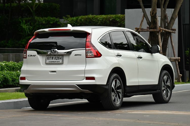Honda CR-V 2017 2.4 EL 4WD Utility-car เบนซิน ไม่ติดแก๊ส เกียร์อัตโนมัติ ขาว รูปที่ 4