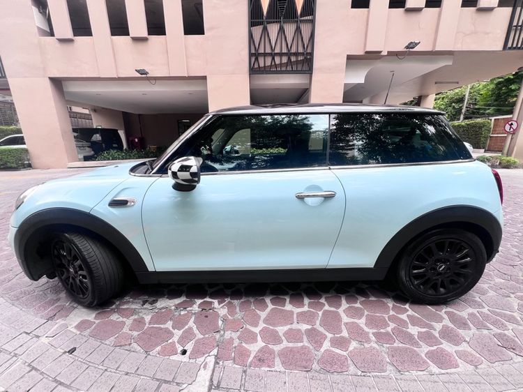 Mini Hatch Cooper 2021 2.0 D Sedan ดีเซล ไม่ติดแก๊ส เกียร์อัตโนมัติ ฟ้า รูปที่ 4