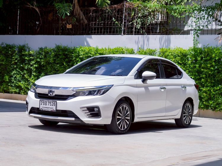 Honda City 2022 1.0 SV Sedan เบนซิน ไม่ติดแก๊ส เกียร์อัตโนมัติ ขาว รูปที่ 3