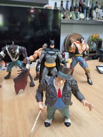 โมเดลBatman งานเก่าหายาก5ตัว