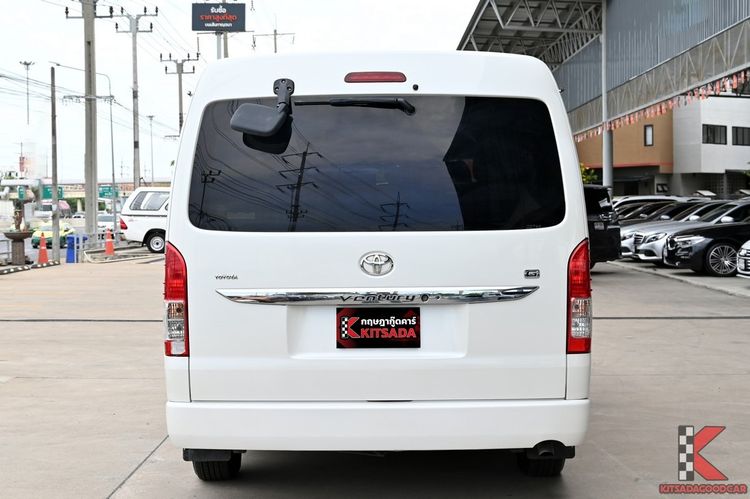 Toyota Ventury 2018 3.0 G Van ดีเซล ไม่ติดแก๊ส เกียร์อัตโนมัติ ขาว รูปที่ 4