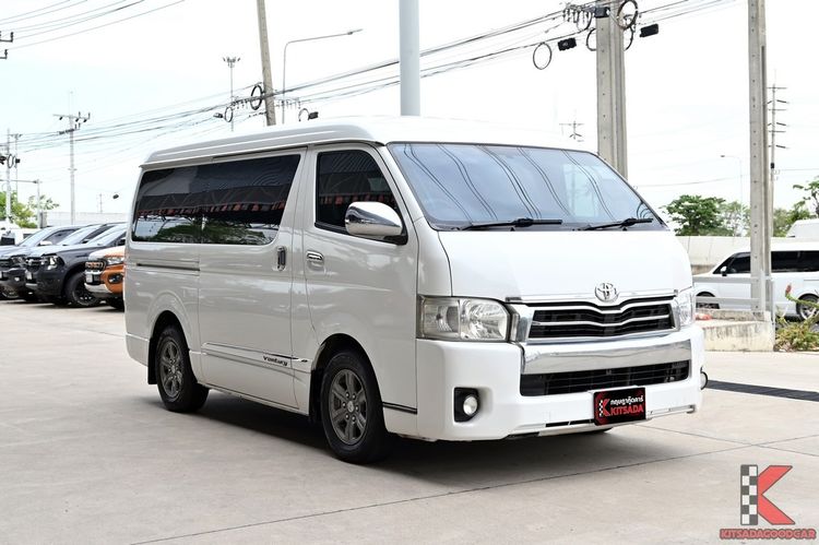 Toyota Ventury 2018 3.0 G Van ดีเซล ไม่ติดแก๊ส เกียร์อัตโนมัติ ขาว