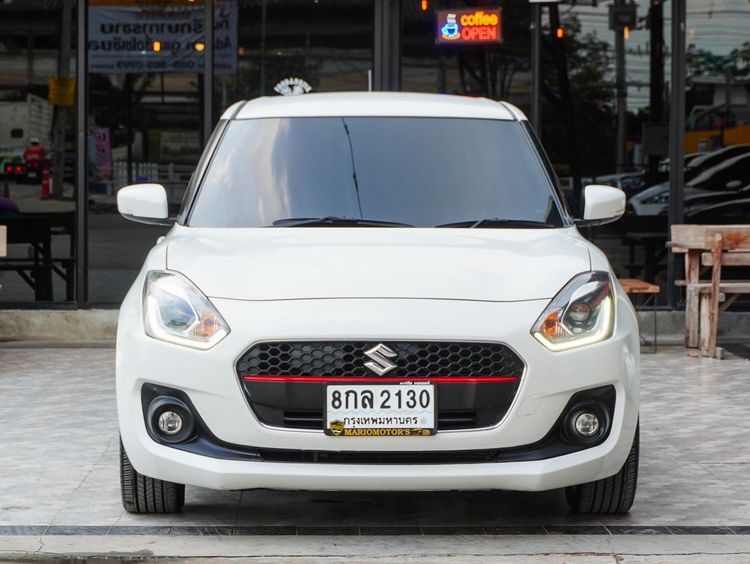 Suzuki Swift 2019 1.2 GLX Sedan เบนซิน ไม่ติดแก๊ส เกียร์อัตโนมัติ ขาว รูปที่ 2