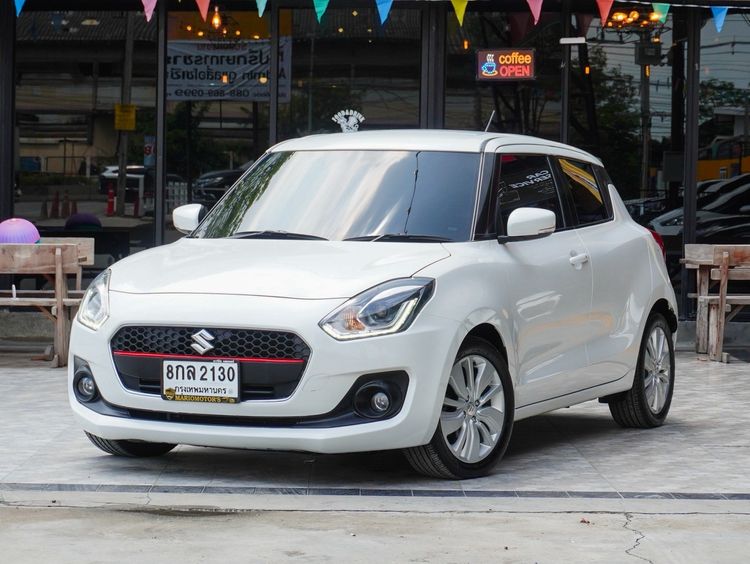 รถ Suzuki Swift 1.2 GLX สี ขาว