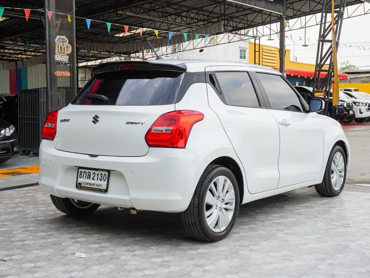 Suzuki Swift 2019 1.2 GLX Sedan เบนซิน ไม่ติดแก๊ส เกียร์อัตโนมัติ ขาว รูปที่ 4