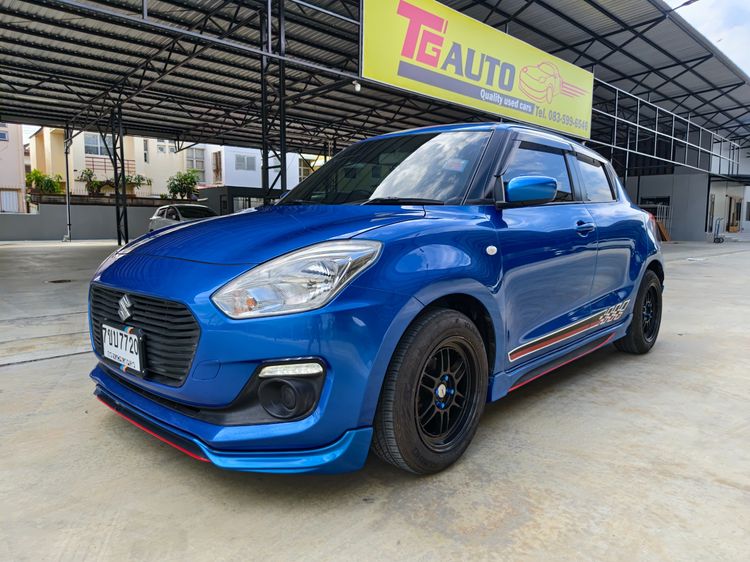 รถ Suzuki Swift 1.2 GL สี น้ำเงิน